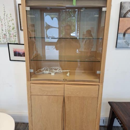 Ercol Display Cabinet